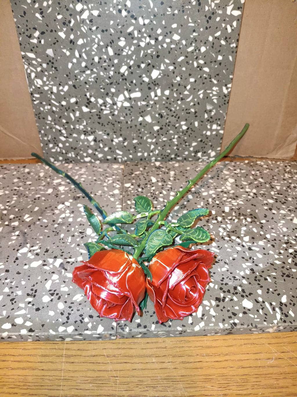 3D Printed Roses