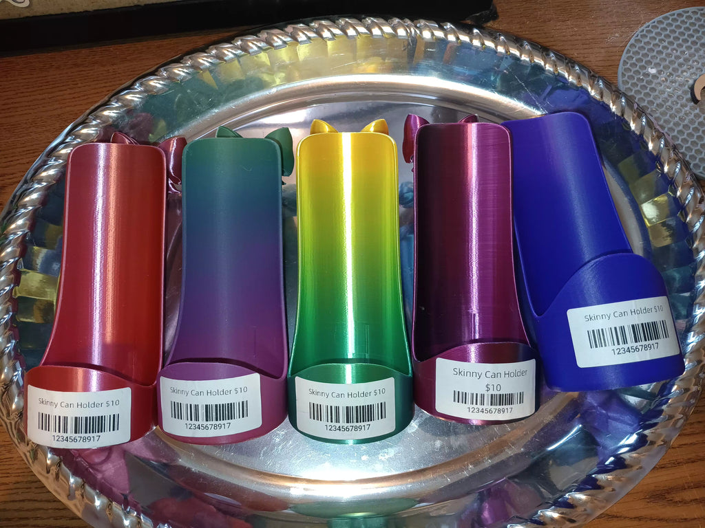 3D Printed Skinny Can Holders