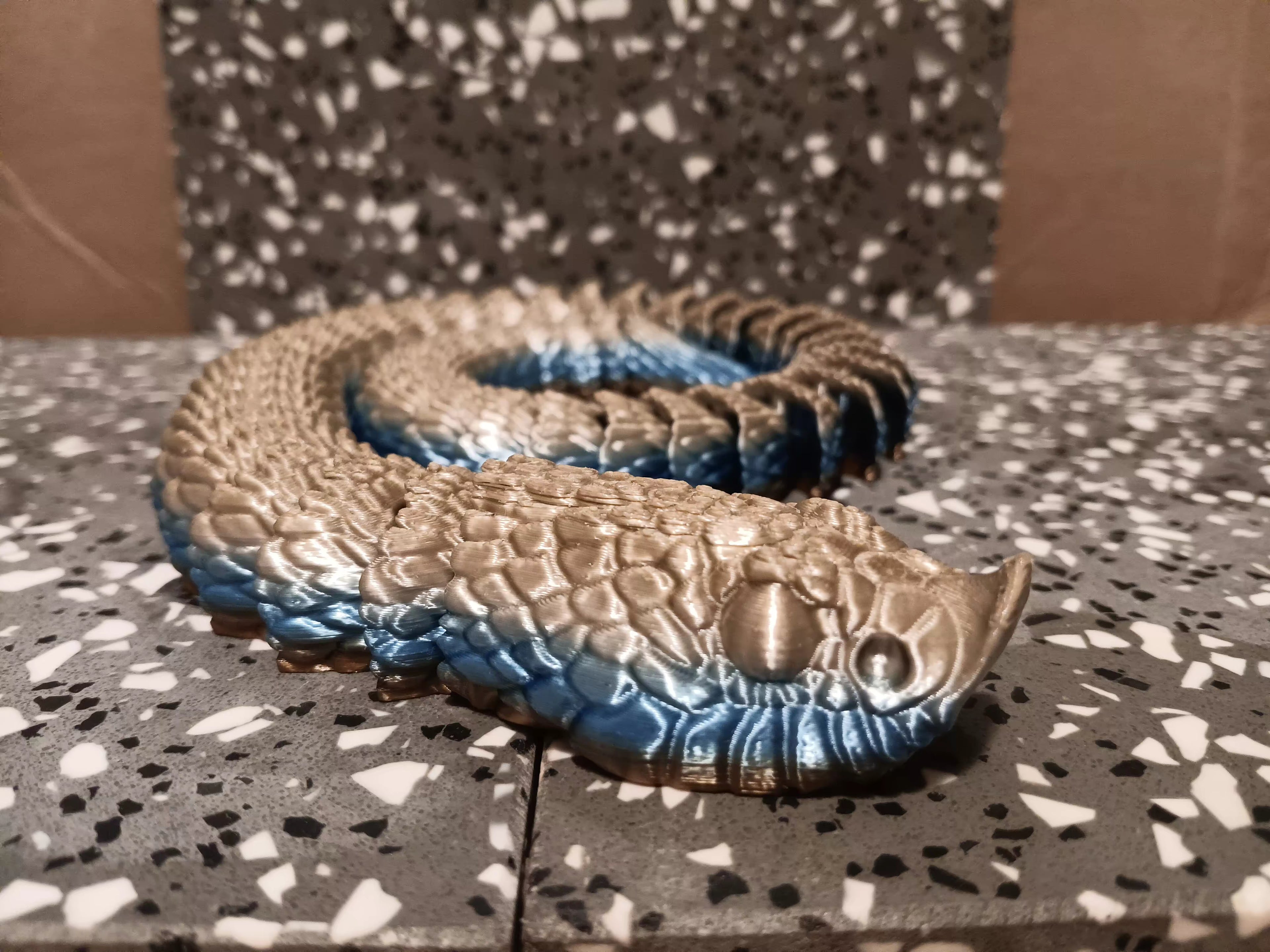 3D Printed Hognose Snake