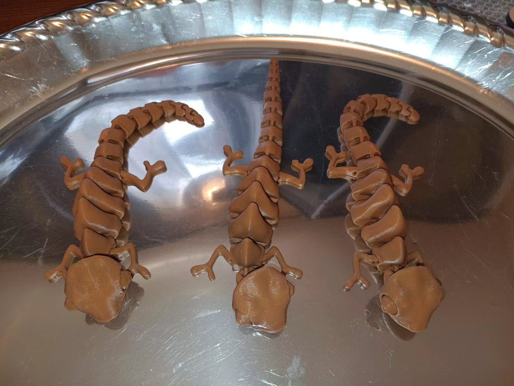 3D Printed Brown Chameleons