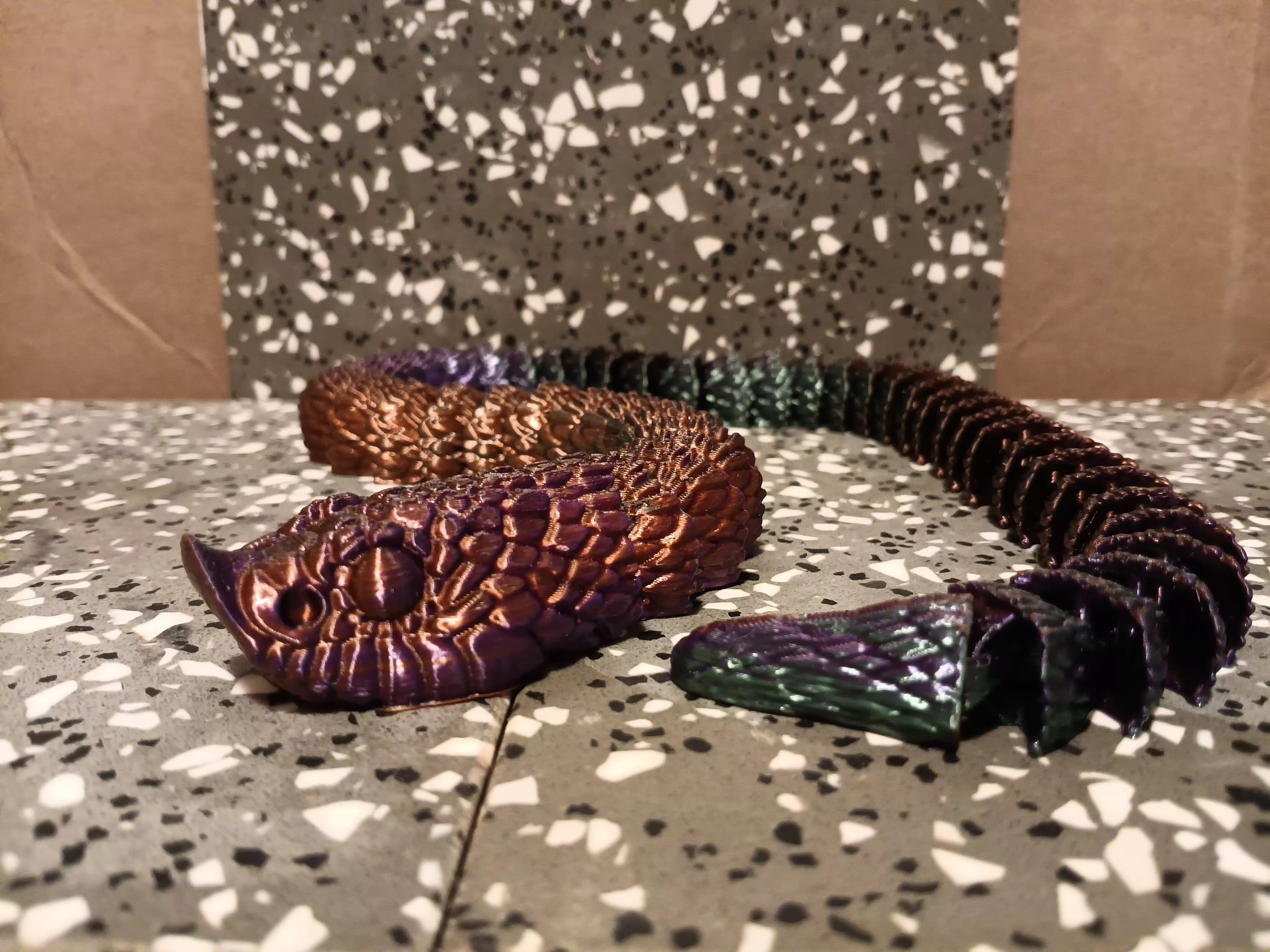 3D Printed Hognose Snake