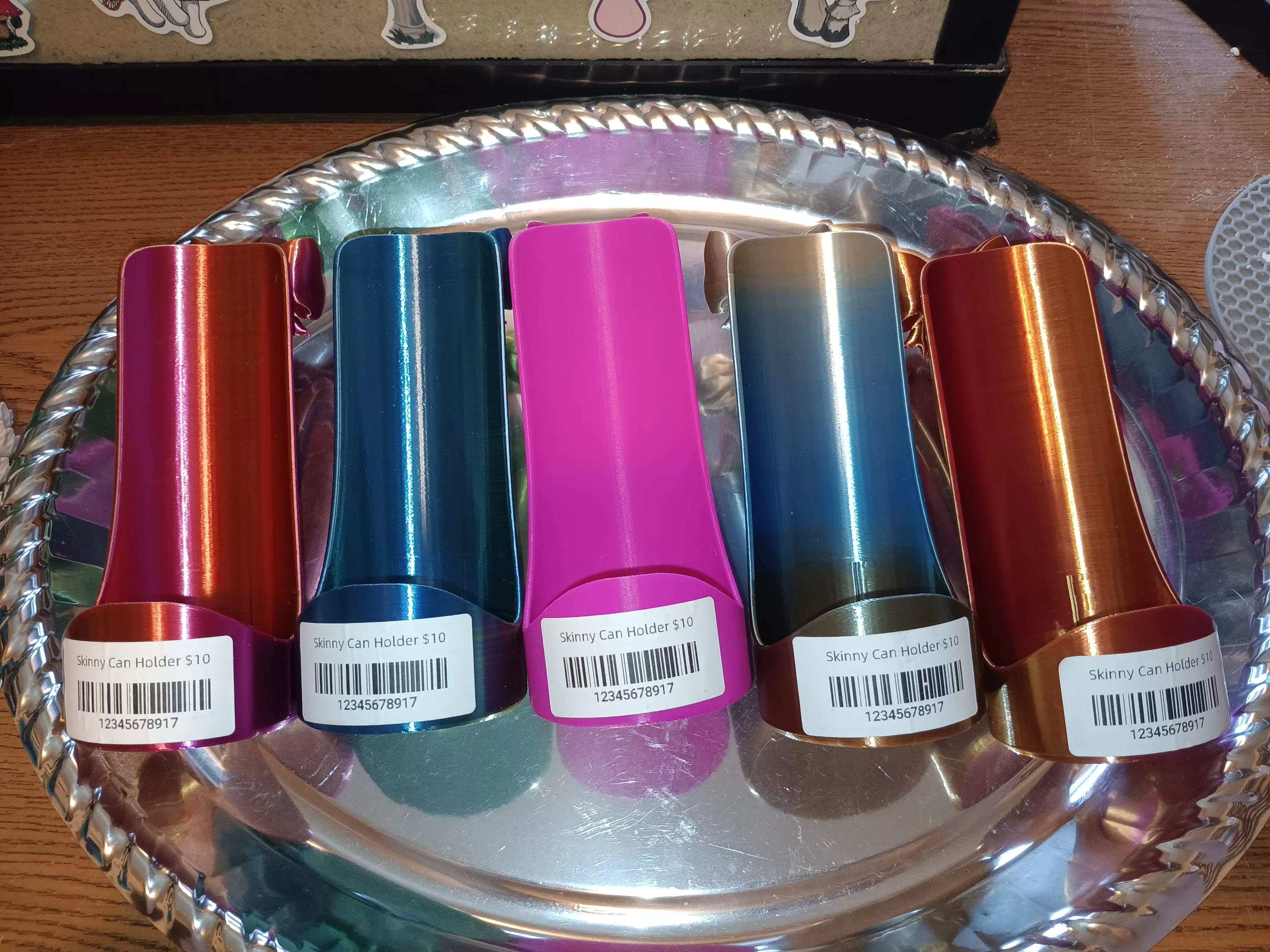 3D Printed Skinny Can Holders