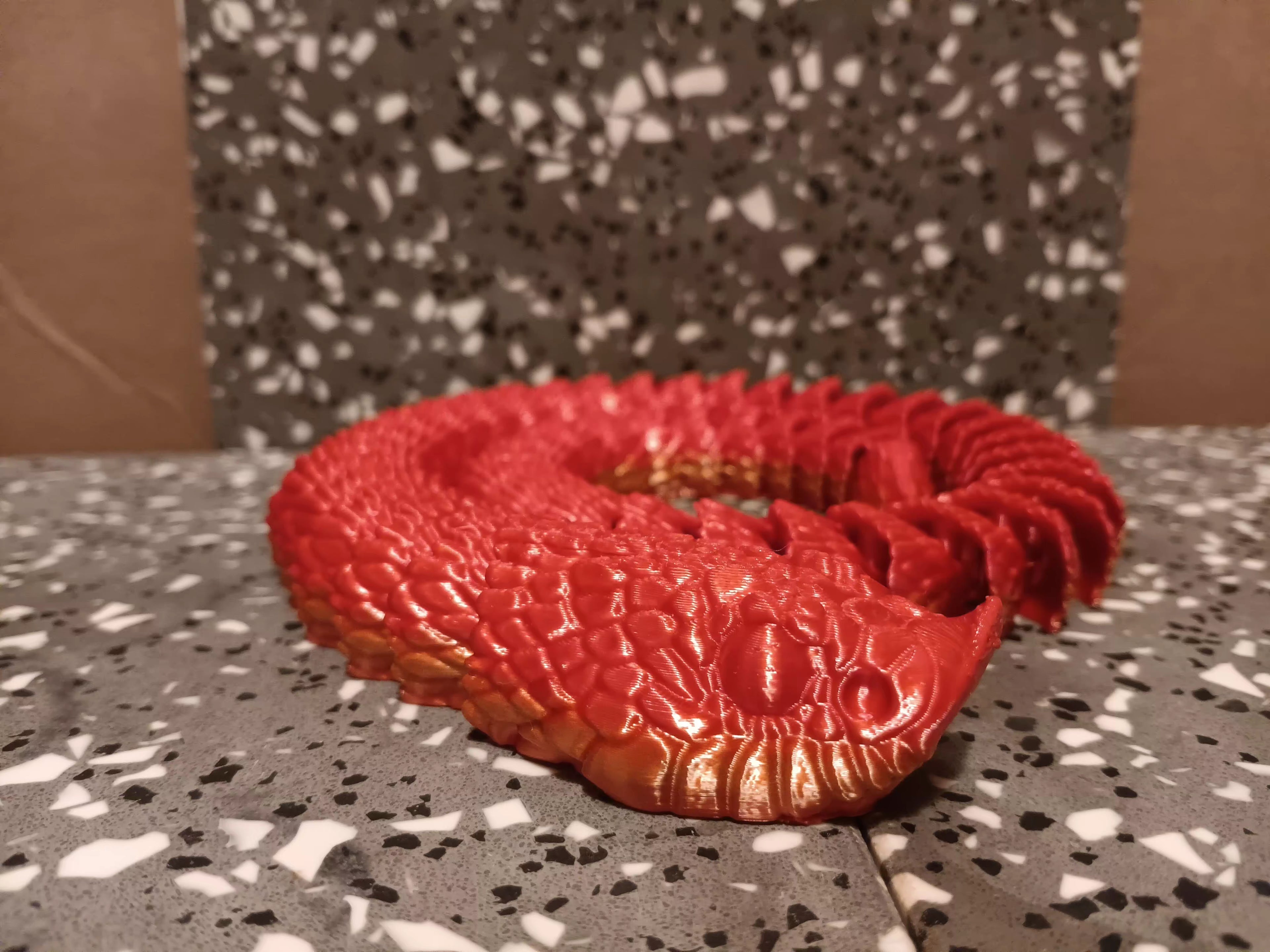 3D Printed Hognose Snake